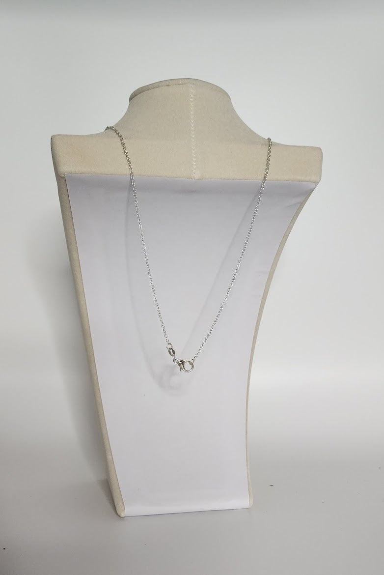 Handcrafted Mixed Metal Triangle Pendant - Art Deco Geometry