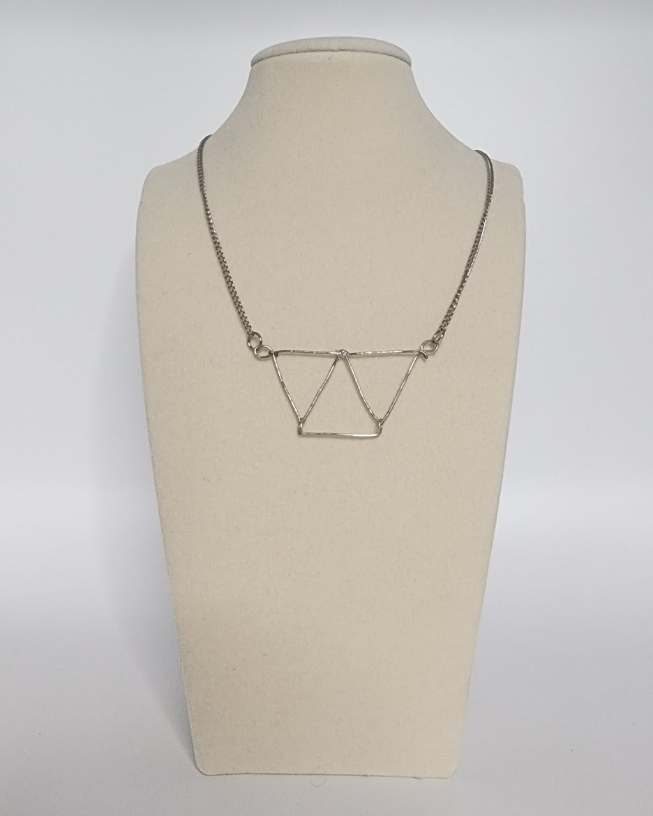Vintage-Inspired Geometric Pendant