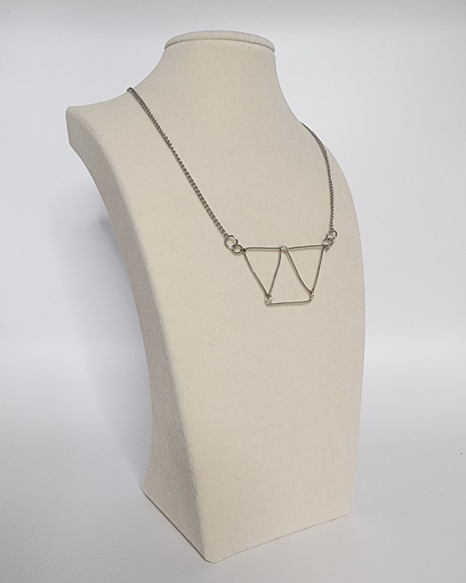 Vintage-Inspired Geometric Pendant